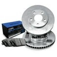 thumbnail image 1 of R1 Concepts Front Brakes and Rotors Kit |Front Brake Pads| Brake Rotors and Pads| Semi Metallic Brake Pads and Rotors |fits 2000-2005 Mercedes-Benz ML430, ML500, ML55 AMG, 1 of 6