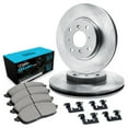 thumbnail image 1 of R1 Concepts Front Brake Kit For 2015-2020 Honda Fit| Blank Brake Rotors| Ceramic Brake Pads and Rotors Kit| Hardware included, 1 of 7