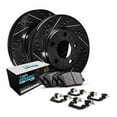 thumbnail image 1 of R1 Concepts Front Brakes and Rotors Kit |Front Brake Pads| Brake Rotors and Pads| Euro Ceramic Brake Pads and Rotors| Hardware Kit WHTH1-27047, 1 of 5