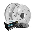 thumbnail image 1 of R1 Concepts Front Brakes and Rotors Kit |Front Brake Pads| Brake Rotors and Pads| Euro Ceramic Brake Pads and Rotors WGTN1-40001, 1 of 5