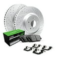 thumbnail image 1 of R1 Concepts Front Brakes and Rotors Kit |Front Brake Pads| Brake Rotors and Pads| Peformance Sport Brake Pads and Rotors |Hardware WBSH1-58005, 1 of 3