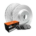 thumbnail image 1 of R1 Concepts Front Brakes and Rotors Kit |Front Brake Pads| Brake Rotors and Pads| Super Duty Brake Pads and Rotors WBXN1-99113, 1 of 3