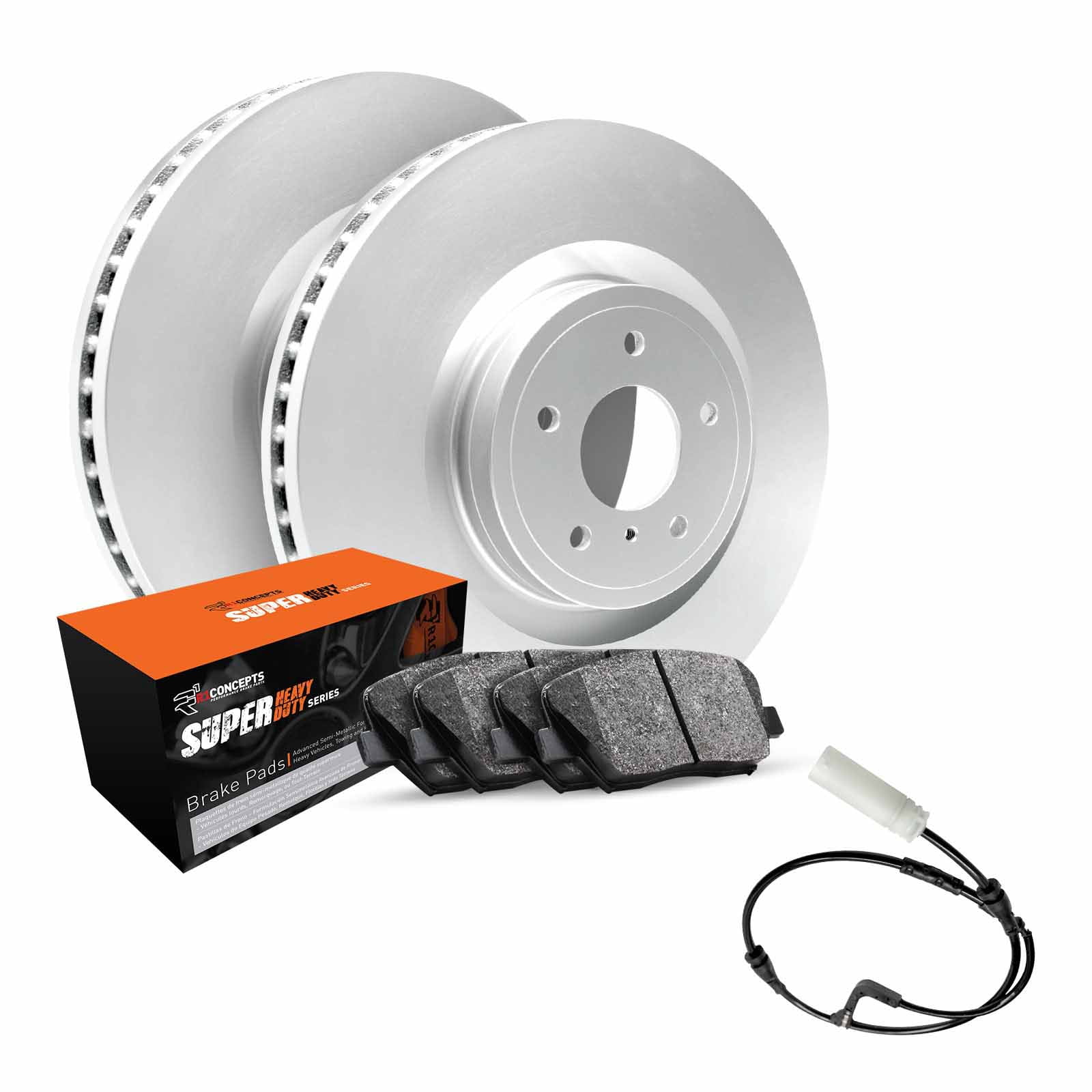 R1 Concepts Front Brakes and Rotors Kit