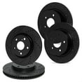 thumbnail image 1 of R1 Concepts Drilled and Slotted Black Disc Brake Rotor Set WHPN2-54249, 1 of 5