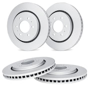 R1 Concepts Carbon Coated Disc Brake Rotor Set WDPN2-54155