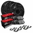 thumbnail image 1 of R1 Concepts Front Rear Brakes and Rotors Kit |Front Rear Brake Pads| Brake Rotors and Pads| Optimum OEp Brake Pads and Rotors| Hardware Kit WHUH2-92003, 1 of 3