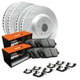 thumbnail image 1 of R1 Concepts Front Rear Brakes and Rotors Kit |Front Rear Brake Pads| Brake Rotors and Pads| Super Duty Brake Pads and Rotors| Hardware Kit|fits 2015-2019 Ford Transit-350 HD, 1 of 5