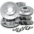 thumbnail image 1 of R1 Concepts Front Rear Brakes and Rotors Kit |Front Rear Brake Pads| Brake Rotors and Pads| Ceramic Brake Pads and Rotors |Hardware Kit|fits 1982-1988 BMW 528e, 1983-1984 BMW 533i, 1985-1986 BMW 524td, 1 of 7