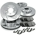 thumbnail image 1 of R1 Concepts Front Rear Brakes and Rotors Kit |Front Rear Brake Pads| Brake Rotors and Pads| Ceramic Brake Pads and Rotors |Hardware Kit|fits 2004-2007 Volvo S60, 2004-2007 Volvo V70, 1 of 7