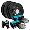 thumbnail image 1 of R1 Concepts Front Rear Brakes and Rotors Kit |Front Rear Brake Pads| Brake Rotors and Pads| Ceramic Brake Pads and Rotors |fits 2005-2010 Hyundai Sonata, Tucson, Kia Optima, Sportage, 1 of 7