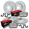 thumbnail image 1 of R1 Concepts GEOMET Disc Brake Rotor Set with Optimum Oe Pads and Hardware WJUH2-31065, 1 of 2