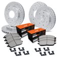 thumbnail image 1 of R1 Concepts Front Rear Brakes and Rotors Kit |Front Rear Brake Pads| Brake Rotors and Pads| Optimum OEp Brake Pads and Rotors |Hardware Kit|fits 2009 Ford F-150, 1 of 7