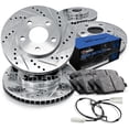 thumbnail image 1 of R1 Concepts Front Rear Brakes and Rotors Kit |Front Rear Brake Pads| Brake Rotors and Pads| Optimum OEp Brake Pads and Rotors |Sensor Kit|fits 2002-2006 Dodge Sprinter 3500, Freightliner Sprinter 3500, 1 of 7