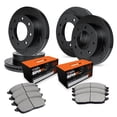 thumbnail image 1 of R1 Concepts Front Rear Brakes and Rotors Kit |Front Rear Brake Pads| Brake Rotors and Pads| Optimum OEp Brake Pads and Rotors |fits 2001-2002 Dodge Ram 2500, 2001-2002 Dodge Ram 3500, 1 of 6