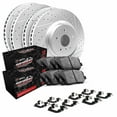 thumbnail image 1 of R1 Concepts Front Rear Brakes and Rotors Kit Front Rear Brake Pads ,Performance Off-Road Brake Pads and Rotors Hardware Kit WBVH2-67005, 1 of 3