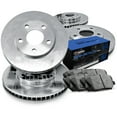 thumbnail image 1 of R1 Concepts Front Rear Brakes and Rotors Kit |Front Rear Brake Pads| Brake Rotors and Pads| Semi Metallic Brake Pads and Rotors |fits 2010-2014 Subaru Forester, Impreza, Legacy, Outback, WRX, 1 of 7