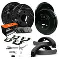 thumbnail image 1 of R1 Concepts WHXA2-51003 Front Rear Brakes, Rotors Kit and Brake Pads, 2 Brake Rotors, 2 Drums, Brake shoes, Adjusters and Hardware Kit, 1 of 2