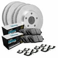 thumbnail image 1 of R1 Concepts WFTH2-10813 Front Rear Brakes and Rotors Kit,Ceramic Brake Pads For 2004-2005 JAGUAR XJR2003-2005 JAGUAR S-TYPE R2005 JAGUAR SUPER V8, 1 of 3
