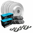 thumbnail image 1 of R1 Concepts Front Rear Brakes and Rotors Kit |Front Rear Brake Pads| Brake Rotors and Pads| Ceramic Brake Pads and Rotors |Hardware Kit WDWH2-31063, 1 of 5