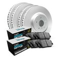 thumbnail image 1 of R1 Concepts Front Rear Brakes and Rotors Kit |Front Rear Brake Pads| Brake Rotors and Pads| Euro Ceramic Brake Pads and Rotors WJTN2-31008, 1 of 5