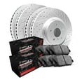 thumbnail image 1 of R1 Concepts Front Rear Brakes and Rotors Kit |Front Rear Brake Pads| Brake Rotors and Pads| Performance Off-Road Brake Pads and Rotors WBVN2-48015, 1 of 3