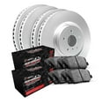 thumbnail image 1 of R1 Concepts Front Rear Brakes and Rotors Kit |Front Rear Brake Pads| Brake Rotors and Pads| Performance Off-Road Brake Pads and Rotors WDVN2-54010, 1 of 3
