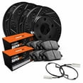 thumbnail image 1 of R1 Concepts WHXC2-40002 Super Duty Front Rear Brake Pads and Rotors Kit with Sensor, 4 Brake Rotors and 8 Brake Pads, 1 of 3