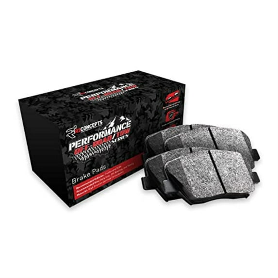 R1 Concepts Performance Off-Road/Tow Brake Pads and Hardware Kit 2400-2300-01