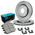 thumbnail image 1 of R1 Concepts Rear Brakes and Rotors Kit |Rear Brake Pads| Brake Rotors and Pads| Ceramic Brake Pads and Rotors |Hardware Kit |fits 1993-1997 Toyota Land Cruiser, 1996-1997 Lexus LX450, 1 of 7