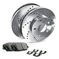 thumbnail image 1 of R1 Concepts Rear Brakes and Rotors Kit |Rear Brake Pads| Brake Rotors and Pads| Ceramic Brake Pads and Rotors |Hardware Kit |fits 2000-2001 Lexus ES300, 2000-2001 Toyota Camry, 1 of 7