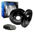 thumbnail image 1 of R1 Concepts Rear Brakes and Rotors Kit |Rear Brake Pads| Brake Rotors and Pads| Semi Metallic Brake Pads and Rotors |fits 1990-1995 Mercedes-Benz 300SL, 500SL, SL320, SL500, 1 of 7