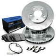 thumbnail image 1 of R1 Concepts Rear Brake Kit For 2004-2011 Ford F-150, 2006-2008 Lincoln Mark LT| Blank Brake Rotors| Semi-Metallic Brake Pads and Rotors Kit| Hardware included, 1 of 7