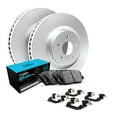 thumbnail image 1 of R1 Concepts Rear Brakes and Rotors Kit |Rear Brake Pads| Brake Rotors and Pads| Ceramic Brake Pads and Rotors |Hardware Kit WDWH1-63015, 1 of 5