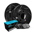 thumbnail image 1 of R1 Concepts Rear Brakes and Rotors Kit |Rear Brake Pads| Brake Rotors and Pads| Ceramic Brake Pads and Rotors WHWN1-80062, 1 of 5