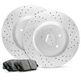 thumbnail image 1 of R1 Concepts Rear Brakes and Rotors Kit |Rear Brake Pads| Brake Rotors and Pads| Ceramic Brake Pads and Rotors |fits 1990-1993 Mazda Miata, 1 of 7