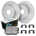 thumbnail image 1 of R1 Concepts Carbon Coated Disc Brake Rotor Set with Euro Ceramic Pads and Hardware WDTH1-74003, 1 of 5