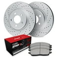 thumbnail image 1 of R1 Concepts Rear Brakes and Rotors| Automotive Replacement Brake Kits| Rear Optimum OEp Brake Pads and Rotors Kit| Fits 2021 BMW 230i; 2014-2018 BMW 328d; 2015-2016 BMW 328i; 2013-2014 BMW 328i, 1 of 6