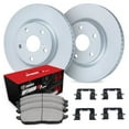 thumbnail image 1 of R1 Concepts Carbon Coated Disc Brake Rotor Set with Optimum Oe Pads and Hardware WDUH1-63137, 1 of 5
