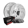 thumbnail image 1 of R1 Concepts Rear Brakes and Rotors Kit |Rear Brake Pads| Brake Rotors and Pads| Performance Off-Road Brake Pads and Rotors WGVN1-42013, 1 of 5