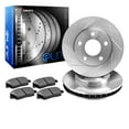 thumbnail image 1 of R1 Concepts Rear Brakes and Rotors Kit |Rear Brake Pads| Brake Rotors and Pads| Semi Metallic Brake Pads and Rotors  - RES.66083.03, 1 of 7