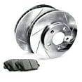 thumbnail image 1 of R1 Concepts Rear Brakes and Rotors Kit |Rear Brake Pads| Brake Rotors and Pads| Semi Metallic Brake Pads and Rotors |fits 1997-2001 Cadillac Catera, 1 of 7