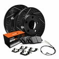 thumbnail image 1 of R1 Concepts Rear Brakes and Rotors Kit |Rear Brake Pads| Brake Rotors and Pads| Super Duty Brake Pads and Rotors |Hardware Kit and Sensor WHXS1-40014, 1 of 3