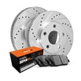 thumbnail image 1 of R1 Concepts Rear Brakes and Rotors Kit |Rear Brake Pads| Brake Rotors and Pads| Super Duty Brake Pads and Rotors WGXN1-99227, 1 of 3