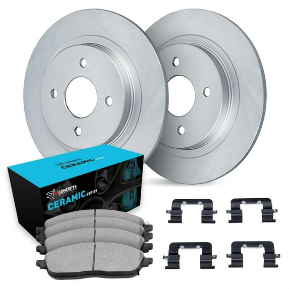 R1 Concepts Rear Brakes and Rotors Kit