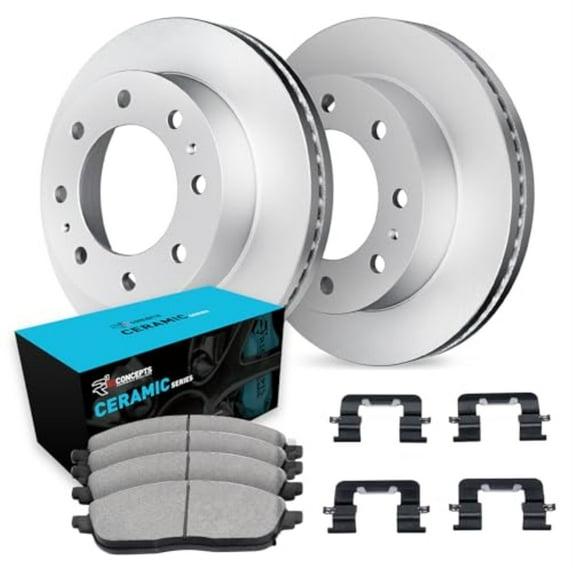 R1 Concepts Rear Brakes and Rotors Kit