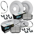 thumbnail image 1 of R1 Concepts Carbon Coated Disc Brake Rotor Set with Euro Ceramic Pads, Sensor, and Hardware WDTS2-10168, 1 of 1