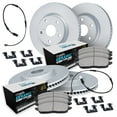 thumbnail image 1 of R1 Concepts Carbon Coated Disc Brake Rotor Set with Euro Ceramic Pads, Sensor, and Hardware WDTS2-12468, 1 of 1