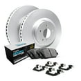 thumbnail image 1 of R1 Concepts Wdth1 74026 R1 Brake Rotors Carbon Coated W/ Euro Ceramic Pads & Fits select: 2015-2018 AUDI A3, 2015-2019 VOLKSWAGEN E-GOLF, 1 of 5