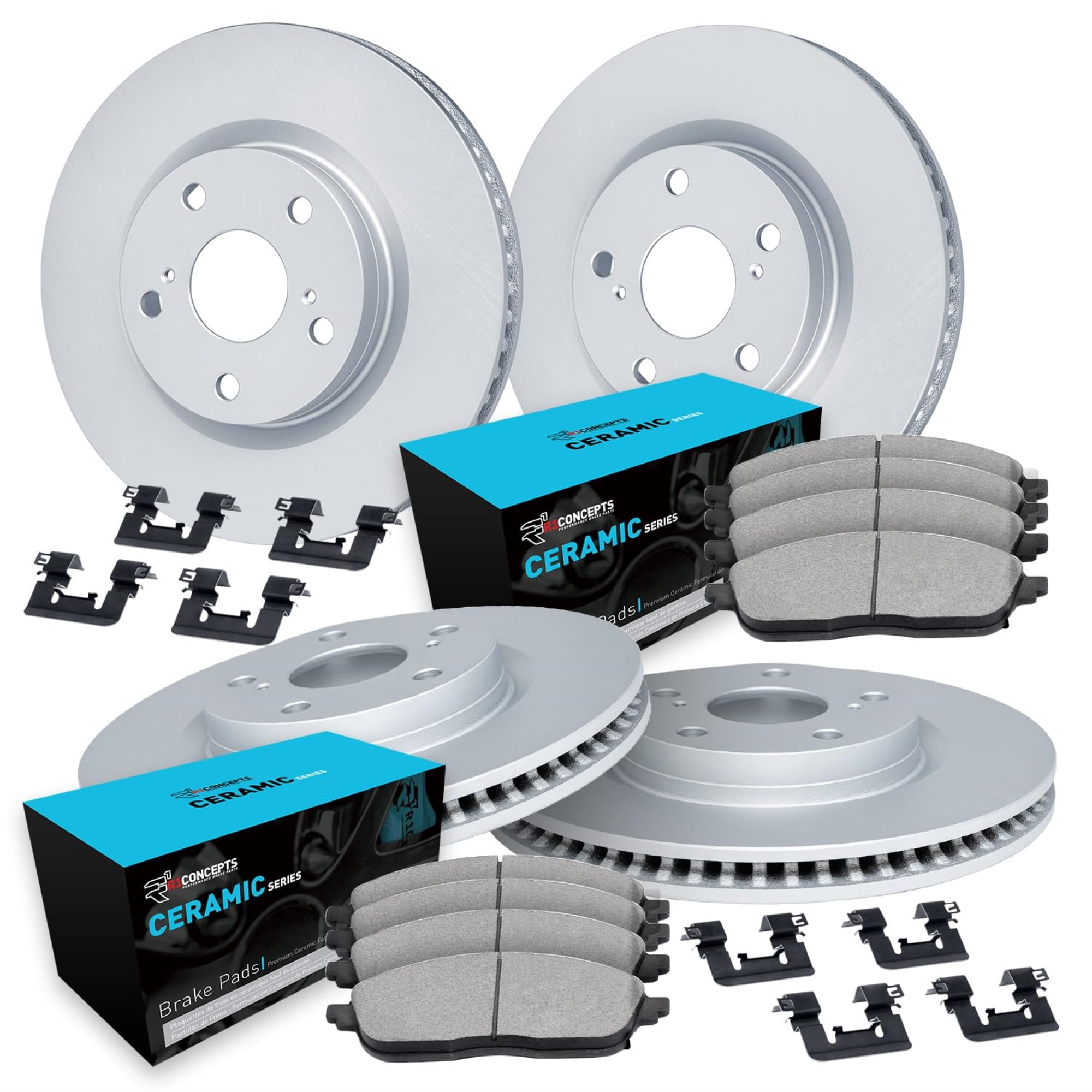 R1 Concepts Wdwh2 45020 R1 Concepts Brake Rotor Carbon Coated With Ceramic Pads Fits select: 2010-2011 CHEVROLET CAMARO SS, 2012-2013 CHEVROLET CAMARO 2SS