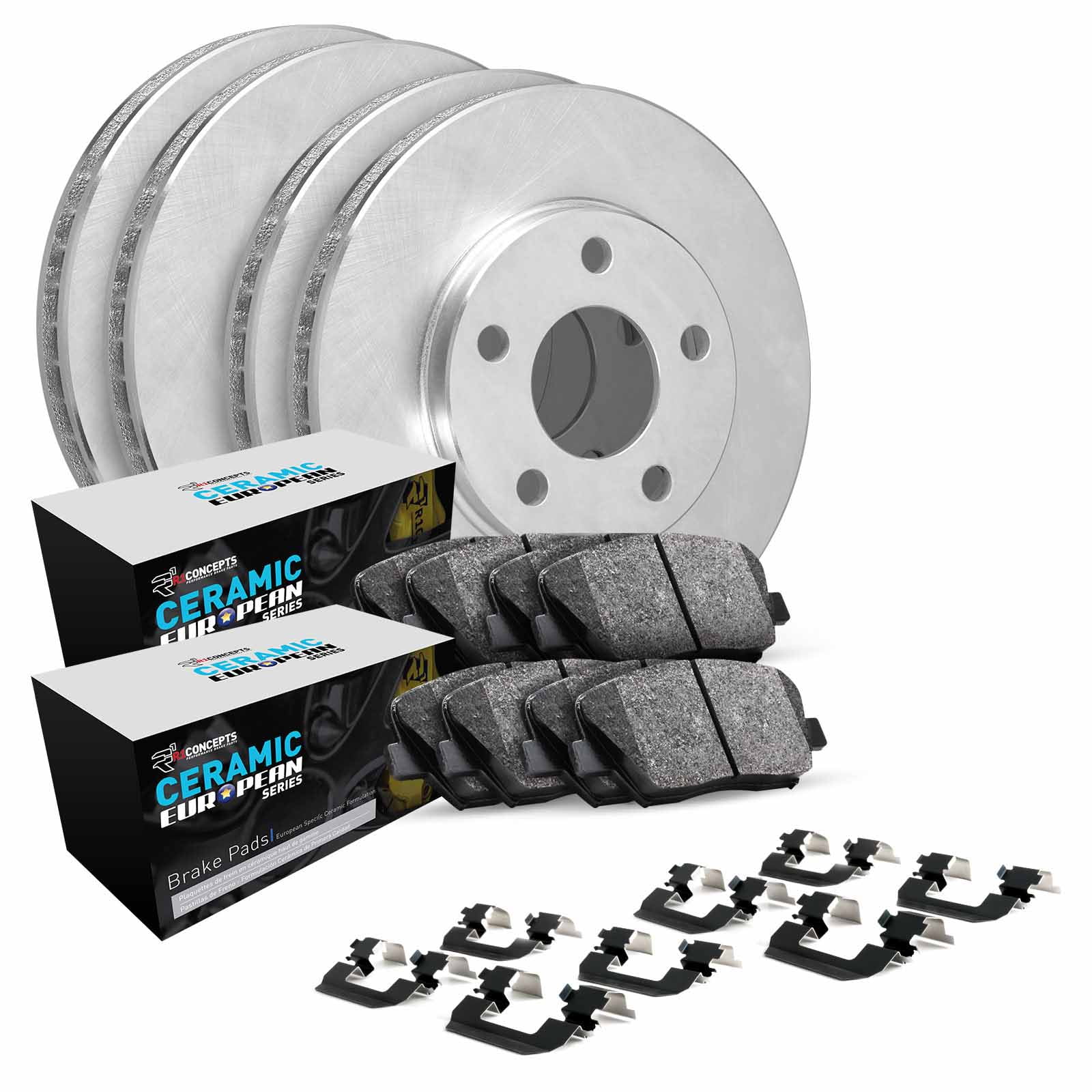 R1 Concepts Wfth2 11195 R1 Concepts Brake Rotor Blank With Euro Ceramic Pads & Fits select: 2013-2018 VOLKSWAGEN JETTA, 2014 VOLKSWAGEN BEETLE TURBO